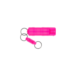3en1 Pepper Spray porte-clés Rose - Sabre Red