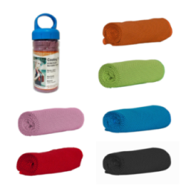 Serviette rafraîchissante Ice-Towel Alpenheat : T°-25% | Espace Chasse