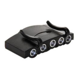 Lampe LED - Clip pour casquette