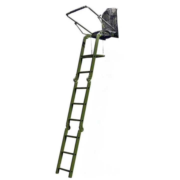 Echelle mirador aluminium pliable, 18,5 Kg