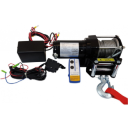 Treuil electrique 12Volts charg. max 2722Kg