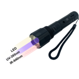 Lampe - 3 fonctions - LED, UV, IR 940nm