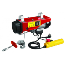 Palan électrique 230 volts à câble 1& m - 125/250 kg