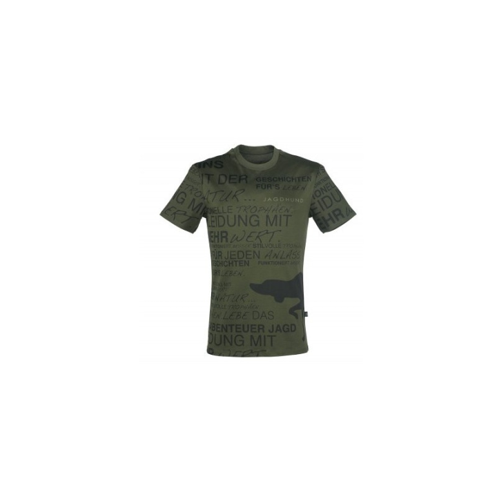 T-SHIRT jagdhund imprimé