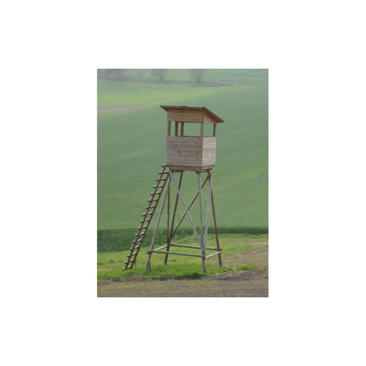 Mirador Affût type plaine  hauteur 4m