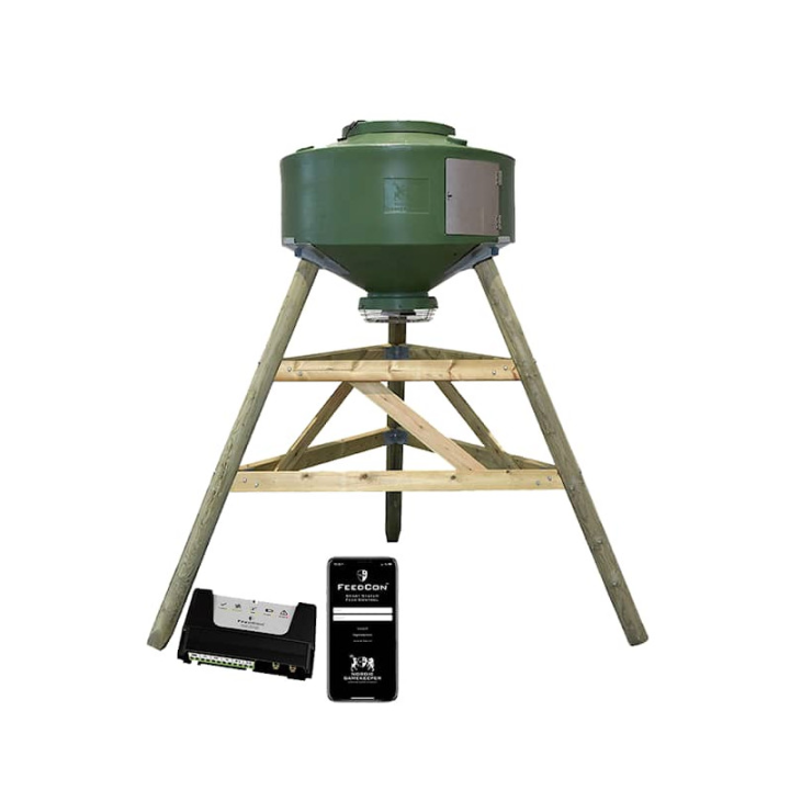 Agrainoir Nordic FeedCon 500 litres sur pieds : app | Espace Chasse