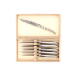Coffret 6 couteaux inox