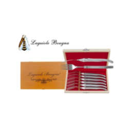Coffret 6 fourchettes inox