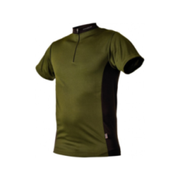 PFANNER T-shirt Zip vert court