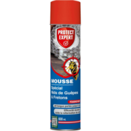 Mousse nid de guêpes et frelons 600 ml - PROTECT EXPERT