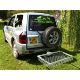 Grille porte gibier + bac avec attache fixe