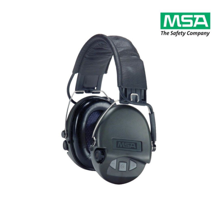 Casque MSA anti-bruit Suprême Pro-X serre-tête vert