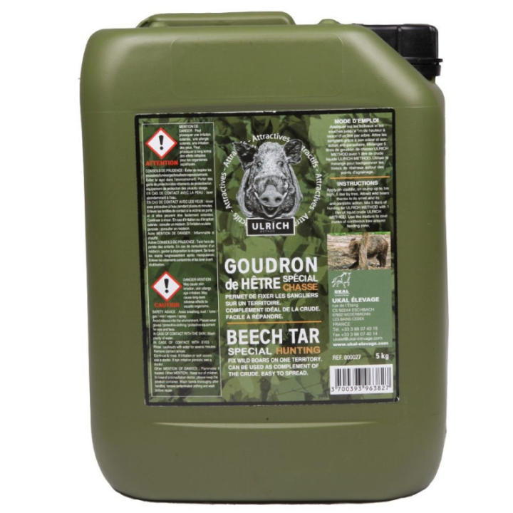 Goudron de Hêtre "Spécial chasse" 5 Kg