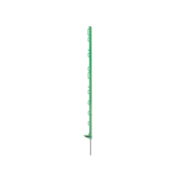 10 PIQUETS PLASTIQUES RECYCLÉS VERTS 105 CM HORIZON