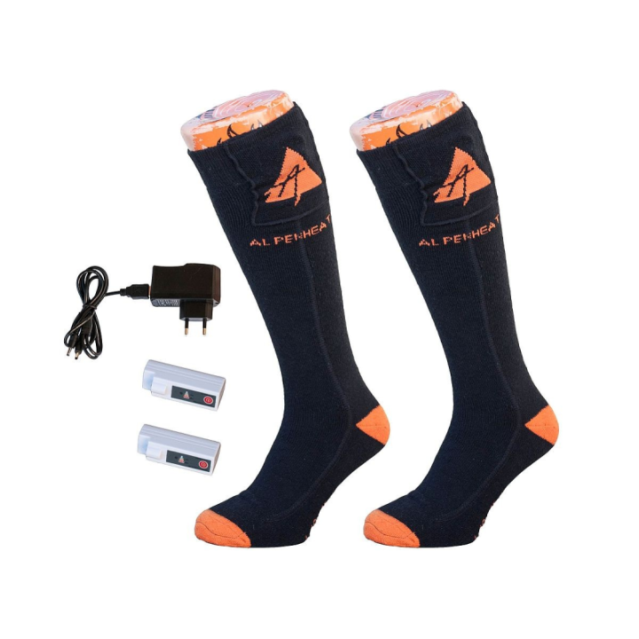 ALPENHEAT Chaussettes Chauffantes Merino Plus RC